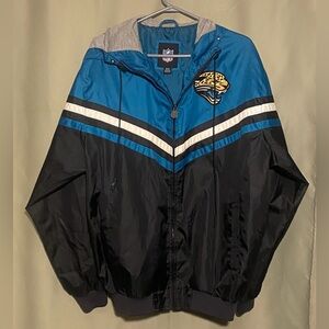 Vintage NFL Jacksonville Jaguars NFL Full Zip Logo Jacket Size M